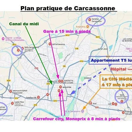 T5 Lumineux * Carcassonne